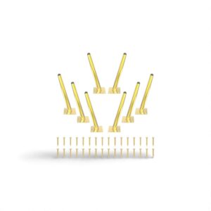 gold 6 inches furniture leg