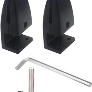 black matte modesty clamp