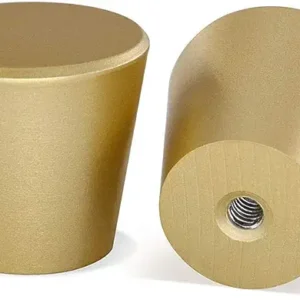 "Gold Threaded Knob Handle for Furniture and Cabinets"