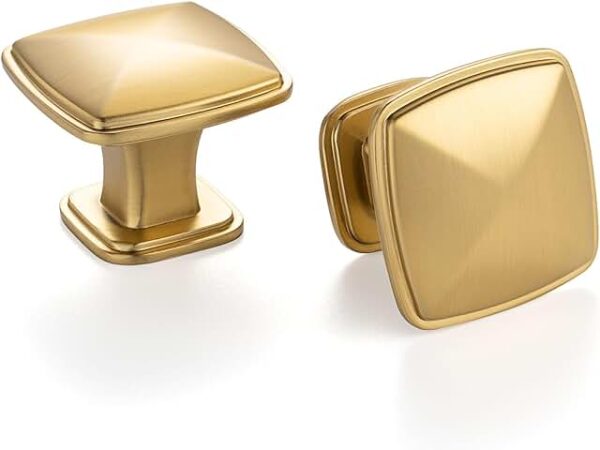 Premium Gold Knob Handles - Elegant & Durable Hardware for Cabinets & Drawers"
