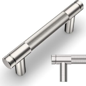 Brushed Stainless Steel Cabinet Pull Handle (Set of 2)
