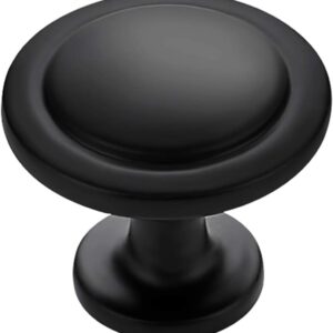 Black Recessed Cabinet Knob