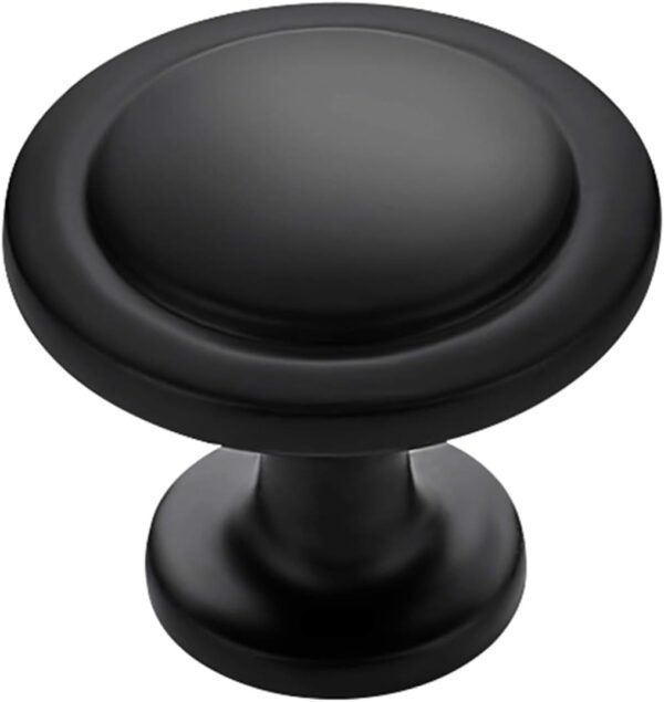 Black Recessed Cabinet Knob