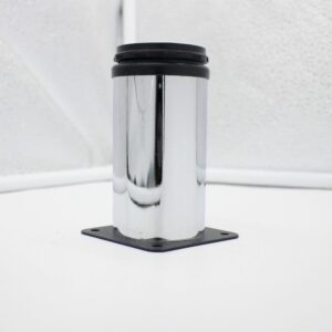 4 inches  chrome furniture leg
