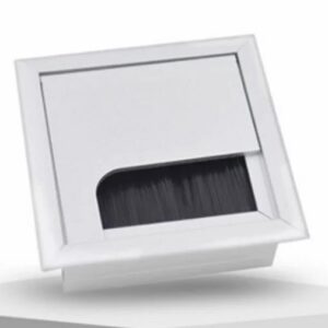 square metal cable management