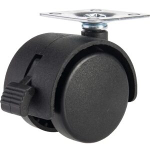 Swivel Caster Wheel (Black) rollers