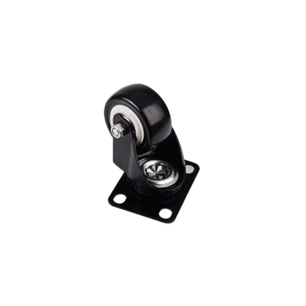 Heavy-Duty Swivel Caster Wheel with Ball Bearings - Durable & Mobile Hardware for Furniture & Equipment