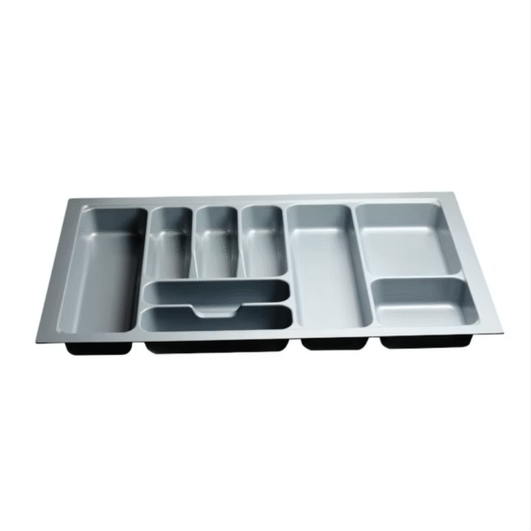 Drawer-Organizer-Spoon-Desk-Draw-Expandable-Cutlery-Tray-Grey-Kitchen-Plastic material 1000mm