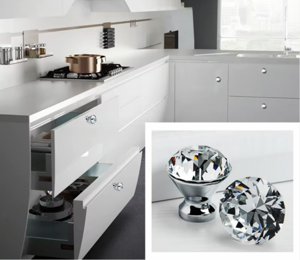 decorative-Furniture-Handle-Fancy-Pull--Crystal - Image 2