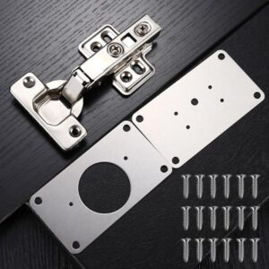 cabinet hinges repair plate