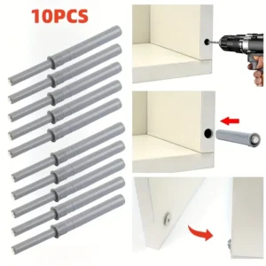 press to open concealed hardware