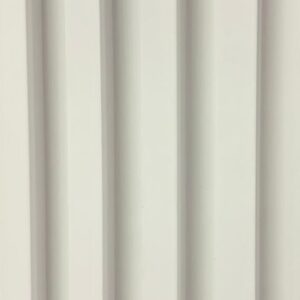 Flutted panel (white)