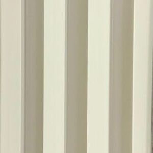 flutted panel (creame white)