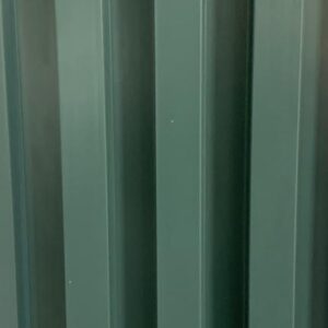 Flutted panel (nude green)