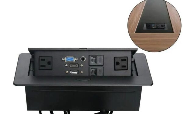 multimedia-conceal-style-desktop-socket-countertop-usb-charger-flush-mount-office-table-flip-up-electrical-desk-power-outlet.
