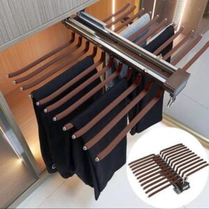 trouser rack inbuilt for wardrope(two sided)